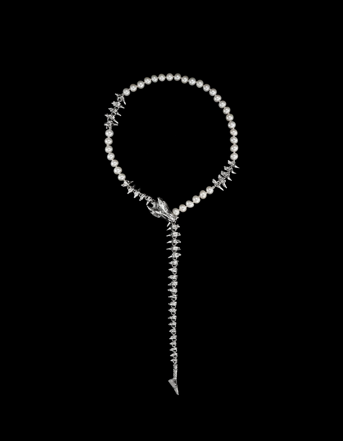 Smykker | Dragon Pearl Chain Silver Freshwater Pearls
